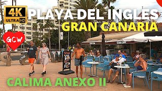 PLAYA DEL INGLES Gran Canaria October 9 2023 🔴 Corallium Dunamar Hotel to Anexo 2 Shopping Centre [upl. by Cj]