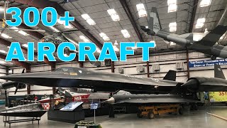 WORLDS LARGEST AVIATION COLLECTION  300 PLANES SR71 JETS BLUE ANGELS amp MORE [upl. by Hemminger]