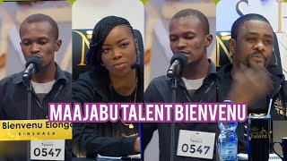 MAAJABU TALENTSEASON 1EPISODE 6 BIENVENU ELONGO 0547 [upl. by Nivlak]