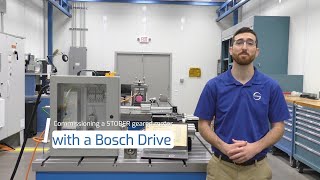 Commissioning a STOBER Geared Motor with a Bosch Drive [upl. by Auqinaj]