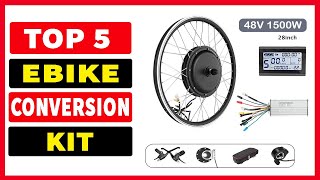 Top 5 Best EBike Conversion Kits in 2023  Best Ebike Mid Drive Motor [upl. by Rawdin707]