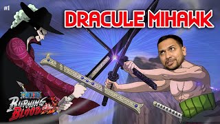 Fight with Dracule Mihawk at Marineford  ONE PIECE BURNING BLOOD [upl. by Netsrak]