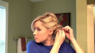 How to Do A Full Updo with a Braid  Real Simple [upl. by Rockwood]