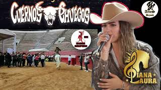 Diana Laura Rodeo quotCuernos Chuecos 2024quot cantando a caballo y banda sinaloense este 9 de Noviembre [upl. by Akselav]