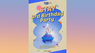 STAY 3rd Birthday Party🎈  2021 STAYweeK🎂 [upl. by Llenoil]