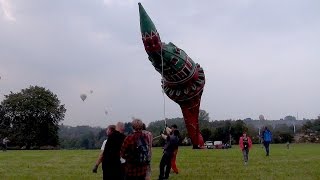 Ballon Kreml Turm  Warsteiner Ballonfestival 2014 [upl. by Idnak108]