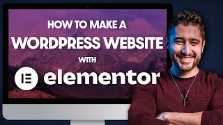 How to Make a WordPress Website with Elementor  Best Elementor Tutorial 2022 [upl. by Lytsirk812]