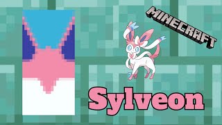 Minecraft Sylveon Banner Design  Its Banner Time [upl. by Ailongam]