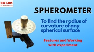 Spherometer Experiment Class 11 Spherometer practical in hindi working and experiment [upl. by Waterer]