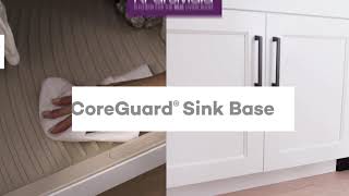 Kitchen Cabinet CoreGuard Sink Base [upl. by Trevethick964]