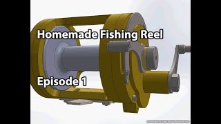 Homemade Fishing Reel Episode 1 Lever Drag Design [upl. by Irrehs546]