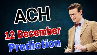 Alchemy Pay 12 December Prediction  ACH Token Price Prediction  Crypto News [upl. by Ardnuasak]