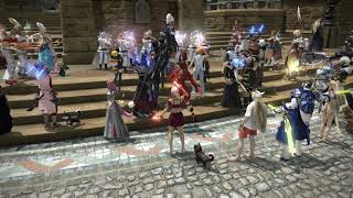 FFXIV Songbirds Live Concert in Uldah Noir  Canta per Me [upl. by Nirraj]