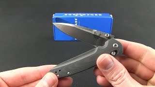 Benchmade 485 Valet Folding Knife Overview [upl. by Ayotahs]