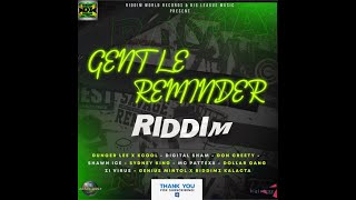 Gentle Reminder Riddim Mix 2023 Dunger Lee Shawn Ice Digital Sham Mc Pattexx x Drop Di Riddim [upl. by Vani]