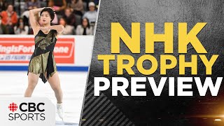 2022 NHK Trophy Preview ft Kaori Sakamoto Shoma Uno Riku Miura amp Ryuichi Kihara  CBC Sports [upl. by Ellehcen]