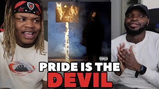 JCole  PRIDE IS THE DEVIL REACTION [upl. by Goulder103]