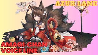 AZUR LANE  Battlecruiser Amagichan Voice Line quot Japanese Audio quot [upl. by Imogen]