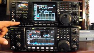 Icom 7600 Vs Ic756 Pro III Part 1 Construction and Layout [upl. by Munford]