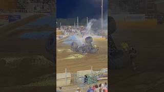 Local monster truck show Tehama County Fairgrounds crash automobile [upl. by How]