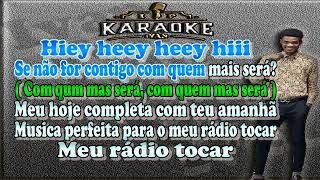 Rui Orlando feat Edmazia Mayembe Com Quem Sera Karaoke  IP KARAOKE [upl. by Cazzie]