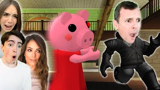 ROBLOX PIGGY NEEDS TO BE STOPPED  Bee Family Gaming [upl. by Oeniri]