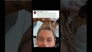 Há muito tempo circulava o estigma de que Beyoncé era careca e só usava lacesbeyonce [upl. by Inaffyt]