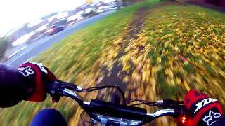 MAF E800 Mini Electric Dirt Bike Adult TEST Ride [upl. by Annaoy]