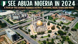 Abuja City Tour  See What the Nigeria Capital Really Looks Like in 2024  Realtime Video [upl. by Wemolohtrab]