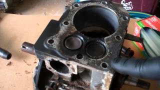 Briggs and Stratton Engine Disassembly Part 1 of 2 [upl. by Mose]