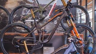 NS Bikes Define Enduro und TrailBikes mit CarbonRahmen Eurobike 2018 [upl. by Avat998]