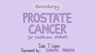 ONCOLOGY  Prostate Cancer for Medical Students [upl. by Geaghan835]