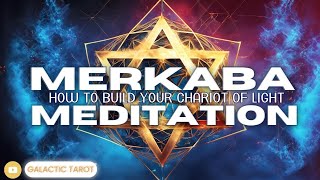 GUIDED MERKABA MEDITATION TO AWAKEN MORE MULTIDIMENSIONAL ACCESS THETA WAVES [upl. by Anaujat]