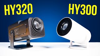 Projetor HY300 vs HY320 ficou muito MELHOR Comparativo [upl. by Aerua]