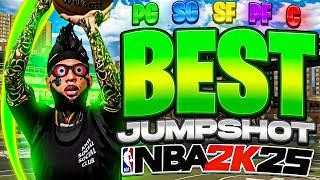 BEST JUMPSHOT FOR ALL BUILDS in NBA 2K25HIGHEST GREEN WINDOW 100 GREENLIGHT  BEST JUMPSHOTS 2K25 [upl. by Anal79]