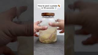 This is how you peel a potato in 10 seconds 🥔💨 [upl. by Davilman]