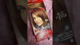 Revlon colosilk Hair colour With keratin KitLight Golden Brown 5G  🤎👀👩🏼‍🦰✨ brownhairrevlon [upl. by Zilef]