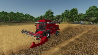 farming simulator 25  tarwe oogsten  timelaps [upl. by Gerty22]