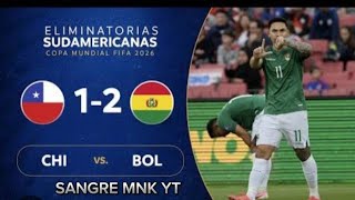 Chile vs Bolivia 1  2 Triunfo histórico de Bolivia 😱 Goles ⚽ y resumen🏆 [upl. by Ecinna732]