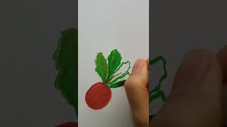 BEET leaf painting [upl. by Lambrecht461]