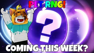 New Pet RNG Game LEAKS Coming This Week Pet RNG [upl. by Intruoc]