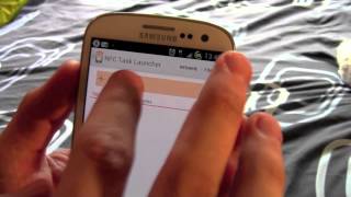 Samsung S3 controlled by NFC tags [upl. by Mima]