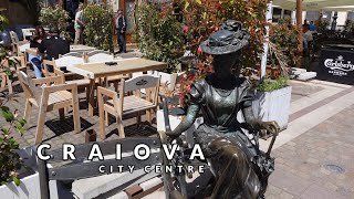 Craiova City Centre Tour Summer Walking TourVirtual Tour 4K of historical centre [upl. by Roswald]