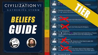 Religion Beliefs Guide Civ 6  Kaine amp Soger  Part 2 [upl. by Sinaj]