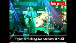 Papons rocking live concert in XLRI [upl. by Cale443]