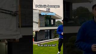 Pakje bezorgen bij Gio Latooy zijn nieuwe huis 🏠Wat zit er in [upl. by Llenna]