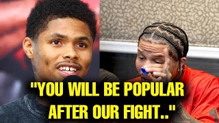 quotCOME AND FIGHTquot Gervonta Davis CALLS OUT Shakur Stevenson for a Fight [upl. by Heilner]