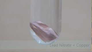 Lead Nitrate  Copper [upl. by Arliene856]