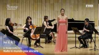 Nulla in mundo pax sincera A Vivaldi  소프라노 도희선 [upl. by Ainollopa931]