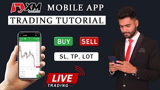 Xm Trading Tutorial  Xm Mobile app explain in Hindi  Xm mobile trading [upl. by Annayi]